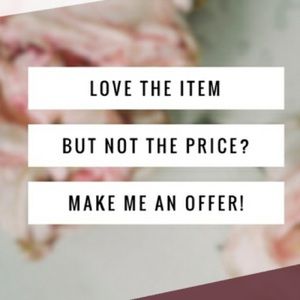 Offers Welcome!